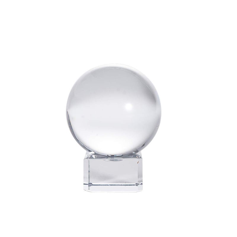 LONGWIN 40mm(1.6 inch) Solid Mini Fengshui Crystal Ball Healing Crystals(Clear) - Image 1